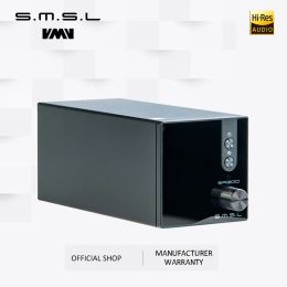 Amplifiers SMSL SA300 High Power Bluetooth 5.0 HiFi Remote Digital Amplifier Desktop Power Amplifier Amp 80W Analogue