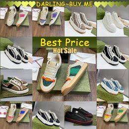 shoes Luxurys Designers Womens Shoe Green Cotton Mens Sneakers classic 2024 best price best quality daily Comfortable fabric new trendy couples