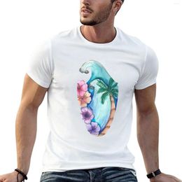 Men's Tank Tops Hawaiian Ocean T-Shirt Summer Sports Fan T-shirts Black T Shirt Men Graphic Shirts