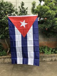 Banner Flags Z-ONE FLAG 3x5ft cuba Flag 90X150cm polyester hanging cuba Flag Indoor Outdoor Home decoration Banner