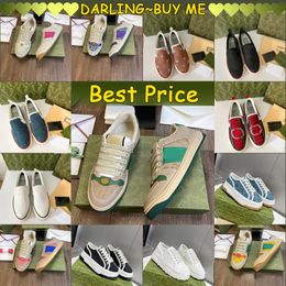 Designer Women Casual Shoes low-cut high top Letter High-quality Sneaker Tennis Shoe shoes Lace Up green red