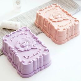 Dishes Bathroom Soap Box With Lid Rose Carved Soap Box Creative Travel Portable Soap Small Box Soap Dishes Holder Portable Soap Dishes