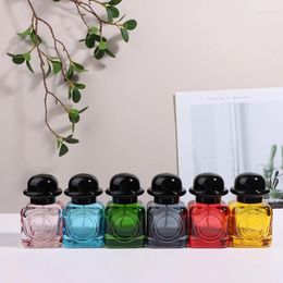 Storage Bottles 30ml Glass Spray Bottle Refillable Perfume Travel Empty Cosmetic Packaging Mist