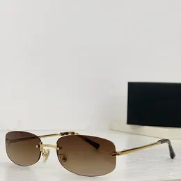 Sunglasses 2024 Fashion Modern Oval Women Brand Designer Vintage Metal Punk Sun Glasses Female Show Shades