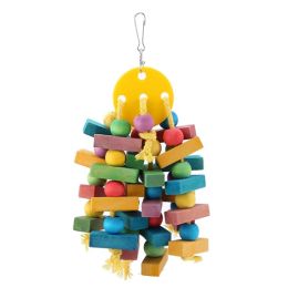 Toys Cotton Rope Circle Toys for Bird and Parrot, Hanging Cage, Swing Rope, Ring Stand, Bird Supplies, Chewing, Bite, Perch