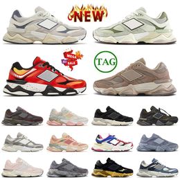 Wholesale Womens Mens OG Original 9060 Running Shoes Platform Vintage Varsity Gold Burgundy Trainers Suede Pack Sea Salt Upper Mushroom Brown Magnet Black Sneakers