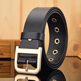 Belts The Luxury Boutique D-type Gold And Silver Buckle Women Can Use Multi-color Optional Casual Fashion Business Belt 304m