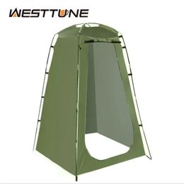 Westtune Portable Outdoor Privacy Shower Tent Emergency Shower Toilet Changing Fitting Room Tent Shelter for Flood Disaster 240422