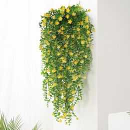 Decorative Flowers Artificial Flower Vines For Home Garden Decor Uv Resistant Faux Floral Plants Indoor Outdoor Wedding