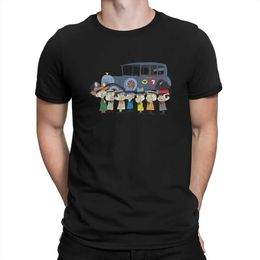 Men's T-Shirts Wacky Races 60s Cartoon 1960s Cartoon Cotton Tshirt Casual Mens Clothing Blusas T Shirt For Men Fr Shipping T240505