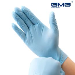 Gloves Disposable Nitrile Gloves GMG Blue 100pcs Food Grade Cleaning Washing Oil Resistant Waterproof Allergy Free Safety Nitrile Glove