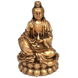 Sculptures Fengshui Top Collection Resin Quan Yin East Asian Peace and Happiness Amulet sculptures & figurines