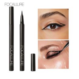 Eyeliner FOCALLURE Liquid Eyeliner Pencil Professional Make up Smooth Soft Eye Liner Pen Waterproof Quick Dry Makeup Tool Cosmetics