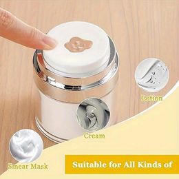 Storage Bottles 1pc Air Pump Tank Empty Cosmetic Container And Reinflatable Travel Lotion Lid Moisturizer Skin Cream