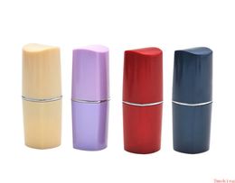 Portable Lipstick Shape Medicine Cases Personality Carry On Hide Plastic Pills Box Small Plastic Pill Case Storage Boxes Bottle DH8719335