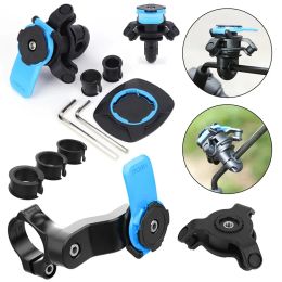 Stands Shockproof Motorcycle Bike Phone Holder Stand Adjustable Support Navigation Phone Bracket MTB Bicycle Handlebar Mount Bracket