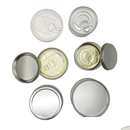 Food Savers Storage Containers Container Customize Package Tin Can Metal 3.5G Pl Ring Easy Seal Hand Press Oem Support Stickers For It Oti3F