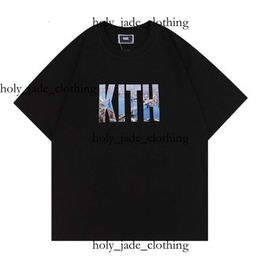 Summer Mans Clothing Kith Designer T Shirt Kith T-Shirt Oversized Men T Shirts High Quality Kith Short Sleeves Casual Summer Tees US Size S-Xxl High-Quality 743