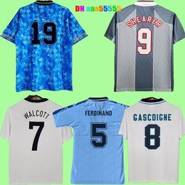 1998 KEEGAN Mens Retro Soccer Jerseys LINEKER SCHOLES SHEARER SHERINGHAM GASCOIGNE LAMPARD England Home Away 3rd Football Shirts