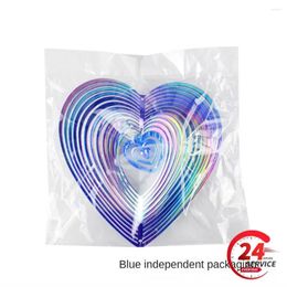 Garden Decorations Drive Birds Away Anti-deformed Decor Heart-Shaped Butterfly Scare Wind Spinner Hanging Pendant Household Supplies