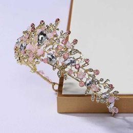 Wedding Hair Jewellery Itacazzo Bridal Headwear Gold-colour Sweet Style Romantic Ladies Crown For Bride