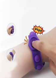 Squeeze Toy Wristband Push Bubble Toys Bracelet Party Favour Autism Special Needs Stress Reliever and Increase Focus8272500