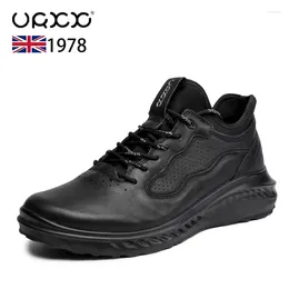 Casual Shoes High Quality Men's Sneakers Genuine Leather Spring Autumn Breathable Men Male Flat Shoe