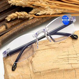 Sunglasses Flexible Sports Reading Glasses For Men Women Office Anti Blue Light Readers Eyewear Eye Protection Presbyopia Eyeglasses