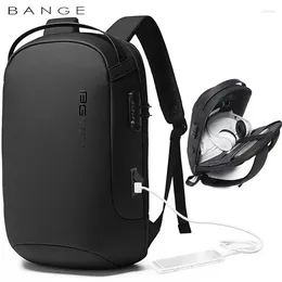 Backpack Bange Backpacks For Men 15.6 Inch Laptop Fashion Waterproof Travel Anti-thief Male School Bags