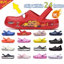 classic designer sandals summer beach slide adult kids black white pink men women slippers Nursing indoor outdoor shoes pool high quality cute rainy day Fashion