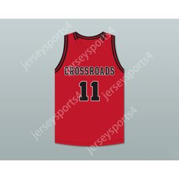 Custom SHAREEF O'NEAL 11 CROSSROADS SCHOOL ROADRUNNERS BASKETBALL JERSEY All Stitched Size S - 6XL Top Quality