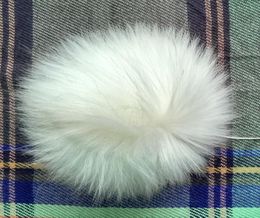 sell white colour 1315cm size fake fur ball accessories for decoration artificial PomPom balls 50pcsset express delivery5300607