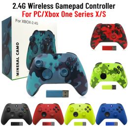 Mice 2.4G Wireless Gamepad For Xbox One Six Axis Vibration with Turbo Game Controller with Receiver for PC/Xbox One Series X/S