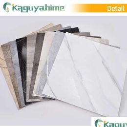 Wall Stickers Marble Imitation Kaguyahime Of Pvc 10Pcs Floor Selfadhesive Waterproof Bathroom Decals 3030Cm 240329 Drop Delivery Home Dhhqt