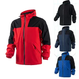 Men's Jackets Waterproof Hiking For Men And Women Sun Protection Windbreaker Camping Climbing Rain Coat Unisex Portable Clothes