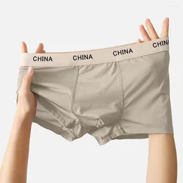 Underpants 1pc Men's Sexy Middle Waist Underwear Home Shorts Boxers Briefs Breathable U-convex Pouch Male Panties