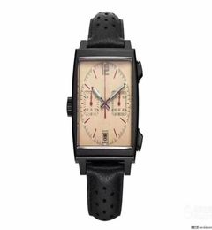 High quality luxury casual 44mm men039s square vk64 quartz watch coated glass original pin buckle multicolor mens wristwatch8582238