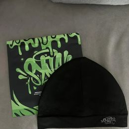 Syna Running Cap Syna World Skull Hat Knitting Syna Beanie Hat Men Women Paragraph Quality Cap Y2k Warm Beanies 240430