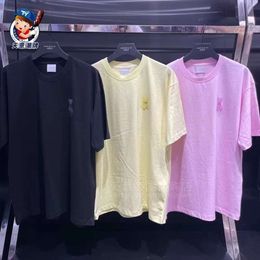 2023 Women's Designer Black T Shirt Men's Women's Brabd Print Durable Cotton Toy Bear Casual T Shirt 515