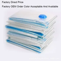 Storage Bags Vacuum Compression Bag Quilt Clothes Travel Single-layer Packaging Air Extraction Factory Spot Suction Co