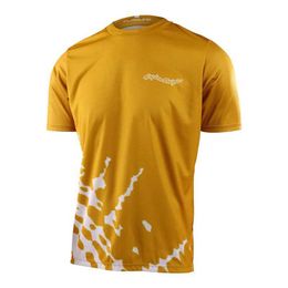 s T-Shirts 2024 Mens Downhill Short Sleeve Jersey BMX Mountain Bike MTB Shirt Cross Country DH Motorcycle Jersey Enduro Sportswear J240506