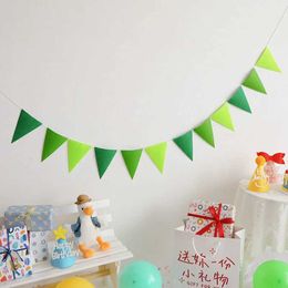 Banner Flags 2.5M Colourful Pennant Banners String Flags Garland for Wedding Birthday Party Halloween Christmas Decorations Party Supplies