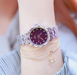 BS Watch Women039s Watch Gold Starry Face Blue Sand Stone Dial Romantic Exquisite Ladies Watch2849355