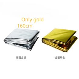 Emergency Blanket Outdoor Survive First Aid Military Rescue Kit Windproof Waterproof Foil Thermal Blanket for Camping Hiking Hot