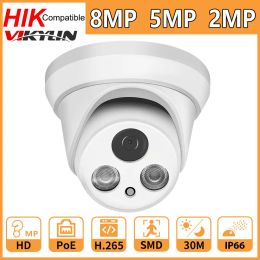 System 4k Security Camera 8mp Ip Camera 5mp Poe Ir Night Vision Cctv Camera Build in Mic Vikylin Protocol Video Surveillance Cameras