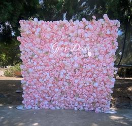 Decorative Flower Panel for Flower Wall Artificial Silk Flowers for Birthday Wedding Wall Decor Baby shower Party Backdrop8848675