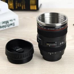 Mugs Lens Cup Creative Coffee Couple Water Stainless Steel Inner Tank Tea Mug