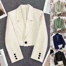 New Women's Suits Blazers Letter Embroidery Suit Jacket office clothes for women White For Women Long Sleeve Oversized Coat Loose Blazer Office Ladies Black Tops