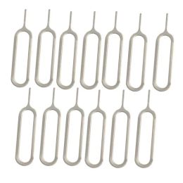 Tools 100Pcs/lot Sim Card Tray Pin Ejecting Removal Needle Opener Ejector For Universal Mobile Phone For iPhone 12 For SamSung HUAWEI