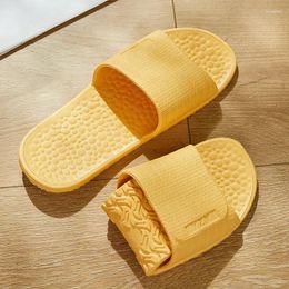 Slippers Foldable Home El Travel Portable Slides Non-Slip Bathing House Guest Use Men Women Unisex Flat Shoes Salon Homestay